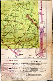 Map Tulsa Oklahoma S 6 Sectional Aeronautical Chart