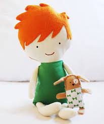 Doll Sewing Pattern Toy Cloth Boy Doll Pattern Dog Pdf Etsy Doll Sewing Patterns Boy Doll Doll Pattern