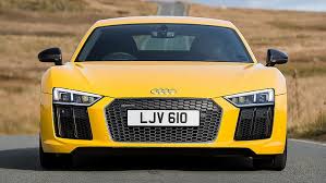 Added december 09, 2018 in > audi. Hd Wallpaper Audi R8 V10 Plus Yellow Luxury Cars Front View Vehicle Wallpaper Flare