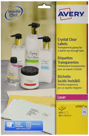 Generic facsimile cover sheet might be used everywhere, you merely have to be aware concerning the material and you will have the ability. Avery Self Adhesive Clear Mini Organising Return Address Labels Laser Printers 38 1 X 21 2 Mm 65 Labels Per A4 Sheet 25 Sheets 1625 Labels L7551 Buy Online In Saint Vincent And The
