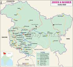 Jammu and kashmir has many lakes, rivers, and glaciers. Jungle Maps Map Of Jammu And Kashmir State