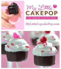 If you want your cake pops to last longer and you're ingredients: Cupcake Pops Made With A Cupcake Shaped Cake Pop Mold By My Little Cakepop Cake Pop Molds No Bake Cake Pops No Bake Cake