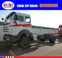 Best Price North Benz Beiben Ng80 4X2 4X4 300HP~400HP Cargo Box Lorry Truck  Chassis for Sale