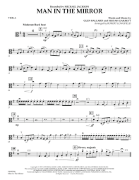 Man In The Mirror Michael Jackson Mp3 Free Download Man In The Mirror Viola Viola Sheet Music Sheet Music Digital Sheet Music