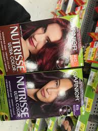 The quickest and most effective way to transition from very dark hair (e.g., dark brown hair or black hair) to a vibrant purple color is to lighten your hair with bleach before applying color. Garnier Nutrisse Ultra Color Reviews In Hair Colour Chickadvisor