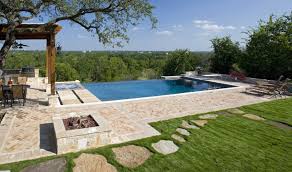 Infinity Pool In New Braunfels Texas Country Pool Infinity Pool Beautiful Pools