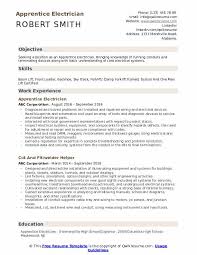 How to do a resume cover letter that isn't addressed to a person. Apprentice Electrician Resume Samples Qwikresume
