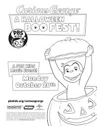 And we didn't forget the man in the yellow hat at all, as he joins the party along with his friend. Curious George Celebrates Halloween Worksheets Printables Scholastic Parents