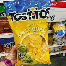 Grab some tostitos tortilla chips and dips and let's party. Tostitos New Spicy Queso Chips Are So Good You Don T Even Need To Dip Them