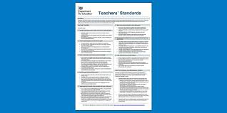 A standard is a repeatable, harmonised, agreed and documented way of doing something. Free Teachers Standards Teacher Made