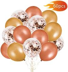 Maybe you would like to learn more about one of these? Amazon Com Mixhomic 60pcs Gold Confetti Glitter Balloons 12 Inch Rose Gold Gold Clear Latex Balloon Ribbon Set Wedding Engagement Birthday Party Decoration Bridal Shower And Baby Shower Home Kitchen