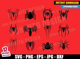 Seeking for free spiderman logo png png images? Spider Verse Logos Bundle Spiderman Svg Png Miles Morales Cut Files