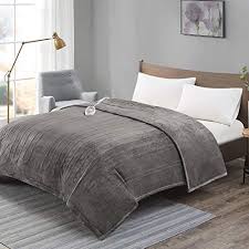 Biddeford blankets microplush electric warming blanket with digital controls product review video, biddeford blankets. Degrees Of Comfort Advanced Microplush Heated Blanket For Bed Living Room Machine Washable Electric Blanket W Auto Shut Off Preheat Setting Ul Certified And Emf Radiation Safe Grey