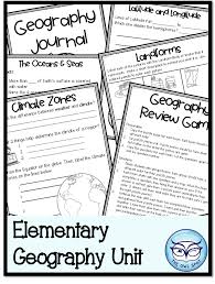 Basic Geography For The Elementary Classroom Will Help You Teach Those Fundamental Geography Skill Basic Geography Elementary Grades History Teaching Resources