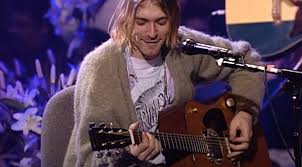 Kurt cobain acoustic guitar giant subway size mural poster. Kurt Cobain S Iconic Mtv Unplugged Martin Sells For 6million Gearnews Com