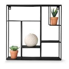 wandrek zwart metaal welded furniture interior home decor