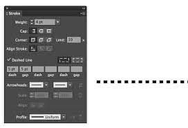 How To Make A Dotted Line In Illustrator - Basic Tutorial