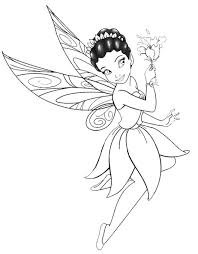 Disegno Di La Fatina Dei Fiori Da Colorare Per Bambini Gratis Disegnidacolorareonline Com Pagine Da Colorare Disney Disegni Libri Da Colorare