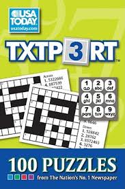 Check spelling or type a new query. Txtpert 100 Puzzles From The Nation S No 1 Newspaper Usa Today Puzzles 13 Paperback Chaucer S Books