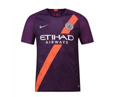 The away shirt features all new unique nike design the away kit features skyblue nike logo as well as the etihad airways text. Replica Manchester City Third Shirt 2018 19 Ksh 1 300