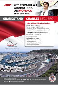 For luckless charles leclerc, a chastening home race ended yesterday in a premature retirement and a consoling embrace from princess charlene of monaco. Charles Leclerc Grandstand Monaco Formula1