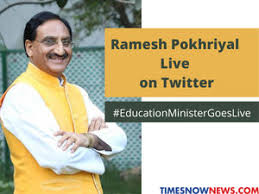 Find ramesh pokhriyal news headlines, photos, videos, comments, blog posts and opinion at the indian express. Education Minister Ramesh Pokhriyal Live Webinar Today Key Takeaways