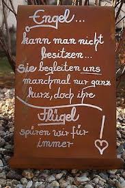 Details Zu Edelrost Tafel Engel Gewellt Spruch Garten Metall Tafel Rost Schild Text Eingang Spruche Garten Edelrost Schilder