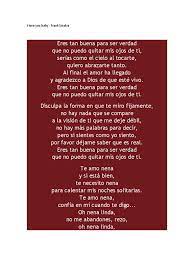 Letra Traducida De Frank Sinatra I Love You Baby Pdf