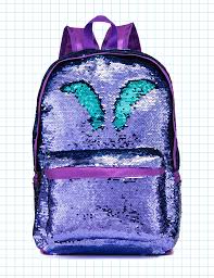 siwa mary reversible sequins backpack