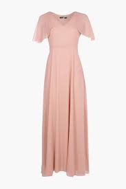 Chiffon Cape Sleeve Maxi Bridesmaid Dress Boohoo Uk In 2020 Maxi Bridesmaid Dresses Dresses Maxi Dress Collection