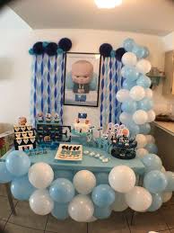 Boss Baby Birthday Party Ideas Photo 3 Of 3 Baby Birthday Party Theme Baby Boy 1st Birthday Party Boys 1st Birthday Party Ideas