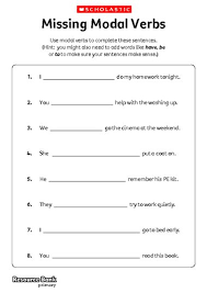 Ks2 modal verbs lesson | teaching resources. Missing Modal Verbs Primary Ks2 Teaching Resource Scholastic