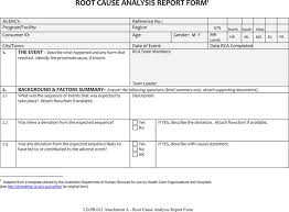 The failure modes and effective analysis template is used to evaluate new and existing applications and. 24 Root Cause Analysis Templates Word Excel Powerpoint And Pdf