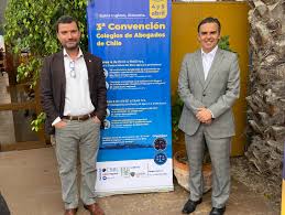 Profesores Adolfo Silva y Johann Benfeld participan en la tercera  convención del Colegio de Abogados de Chile en Bahía Inglesa