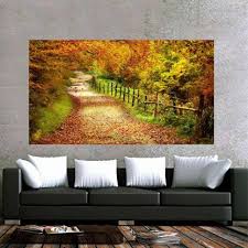 Bathroom & laundry room wall art. Nature Wall Poster Dark Brown Path Hd Wallpaper No Framed 2ft X 4ft Canvas Art Smartbuyer Posters Decorative Art Paintings Posters In India Buy Art Film Design Movie