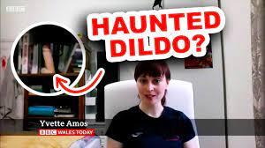 Yvette Amos | A Haunted DILDO on bookshelf? | Insane New Video Evidence |  BBC Wales - YouTube