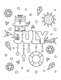 Choose from our diverse categories like cartoon coloring pages, disney coloring pages to animal coloring sheets, everything your kids want to colour you will find it here for free! 74 Summer Coloring Pages Free Printables For Kids Adults