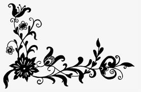 Ruffled black, clear handle, floral hand painted signed. Floral Pattern Png Images Transparent Floral Pattern Image Download Pngitem