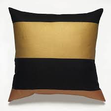 Black And Gold Throw Pillows Black And Gold Pillow Gold And Black Interiors Celebrate And Decorate Black Throw Pillows Black And Gold Living Room Black Decor