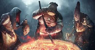 Crones Of Crookback Bog The Witcher 3 Wild Hunt Gwent Card The Crones Also Called The Ladies Of The Wood Are Th The Witcher 3 The Witcher Witcher Monsters