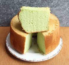 pandan chiffon cake with coconut oil chiffon cake coconut recipes pandan chiffon cake