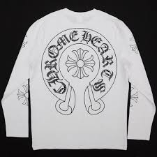 Trendsetters, particularly in los angeles and japan, have adopted this among. Cheap Chrome Hearts Cross Horseshoes Logo White T Shirt Flickr