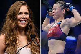 Verified account weili zhang 张伟丽 photos shared recently.ufc strawweight champion managment: Why Ronda Rousey Feels Like Proud Mama Thinking Of Weili Zhang