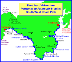 See tripadvisor's 1,231,785 traveller reviews and photos of cornwall tourist attractions. Penzance To Falmouth Walking Map Walking Holidays In England And Wales Uk