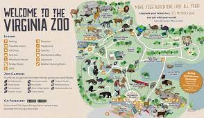 Zoo Map Virginia Zoo In Norfolk Zoo Map Zoo Planet Zoo