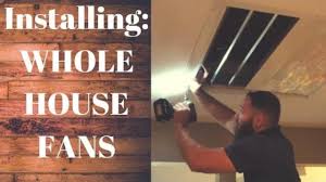 If you don't know how to install a roof. How To Install A Whole House Fan Youtube