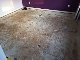 Subfloors that contain bumps, dirt or sunken areas can affect the appearance of the vinyl over time. How To Prepare Subfloor For Click And Lock Vinyl Flooring