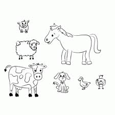 1000 x 1000 gif pixel. Boerderijdieren Kleurplaten Leuk Voor Kids