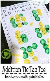 Children, teachers and parents have the freedom to use materials from any topic depending on their needs; Free Printable Addition Tic Tac Toe Math Game