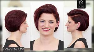 When you dye your hair purple, you're signing on for hair color that stands out. Short Bob Haircut Women Blonde To Dark Purple Hair Dye Extreme Style Makeover By Anja Herrig Youtube